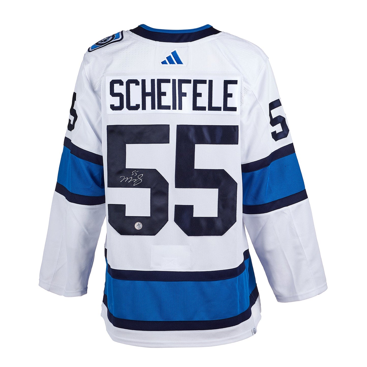 Mark Scheifele Signed Winnipeg Jets Reverse Retro 2.0 adidas Jersey