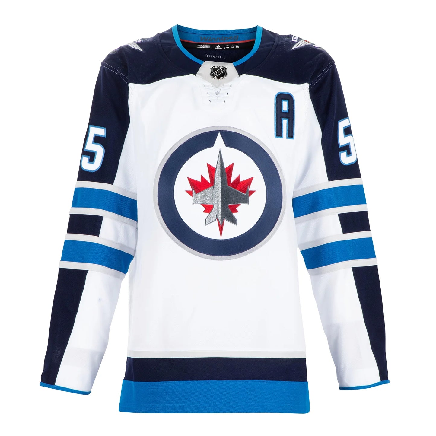 Mark Scheifele Autographed Winnipeg Jets White adidas Jersey