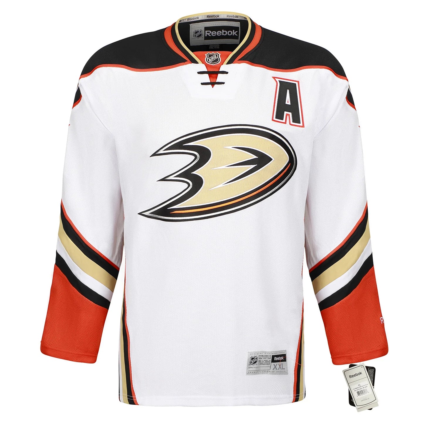 Teemu Selanne Signed Anaheim Ducks Vintage Reebok Jersey with Notes