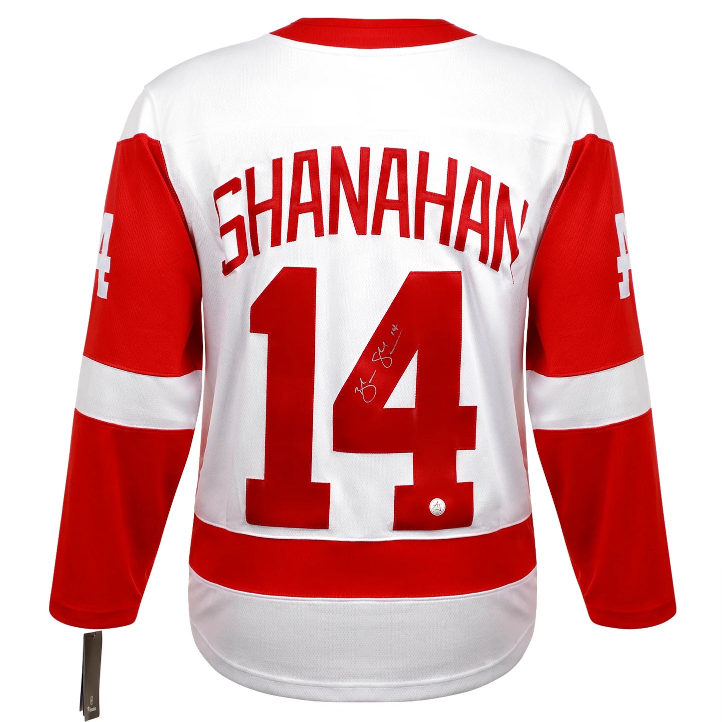 Brendan Shanahan Signed Detroit Red Wings White Fanatics Jersey