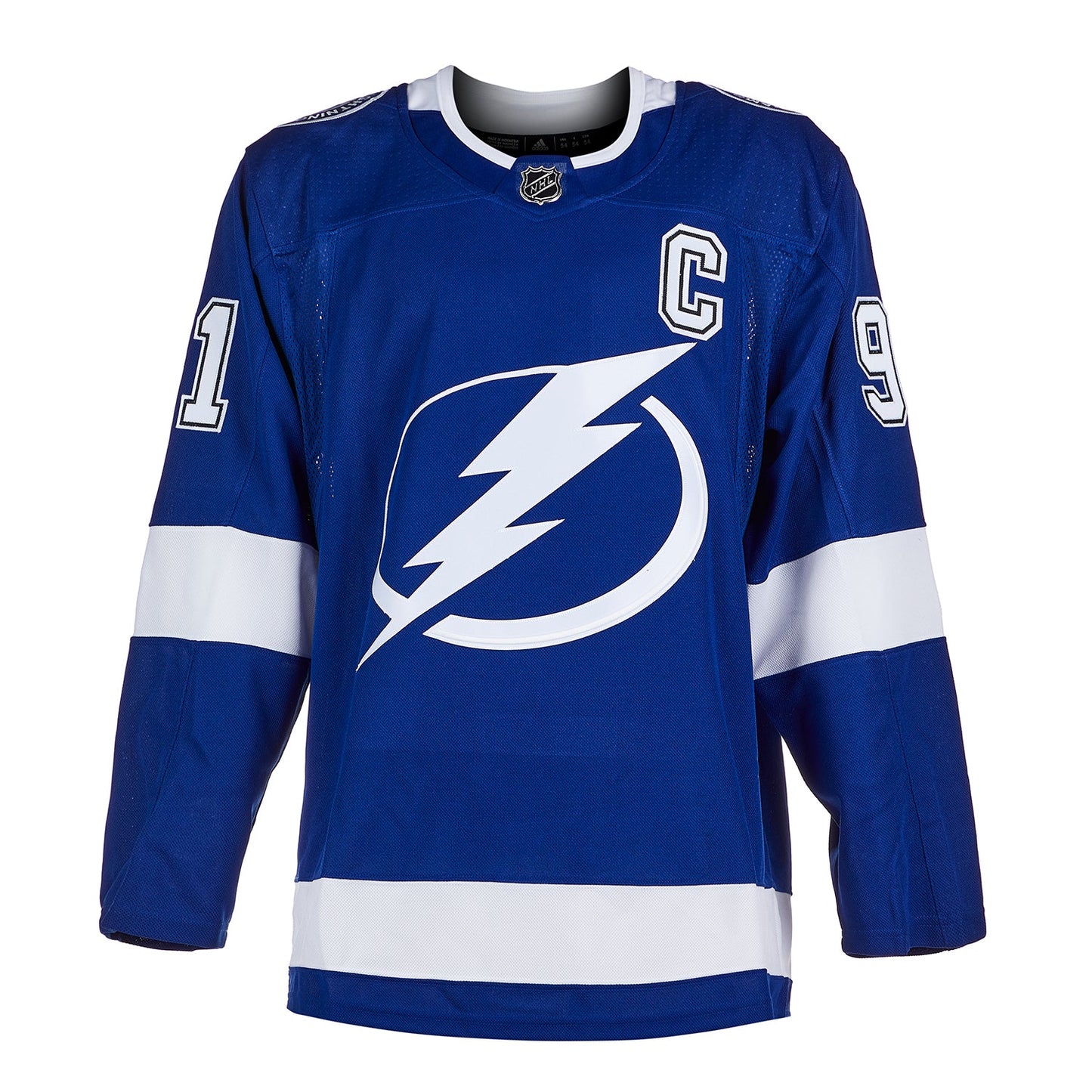 Steven Stamkos Signed Tampa Bay Lightning Rocket Trophy adidas Jersey