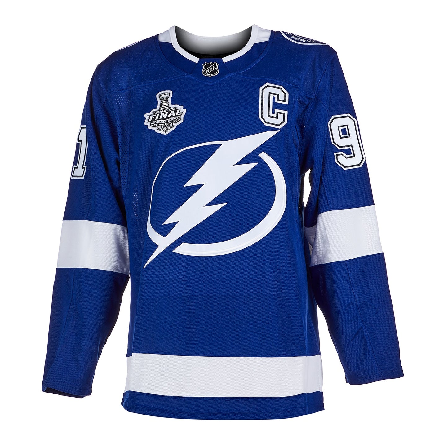 Steven Stamkos Signed Tampa Bay Lightning 2021 Stanley Cup adidas Jersey