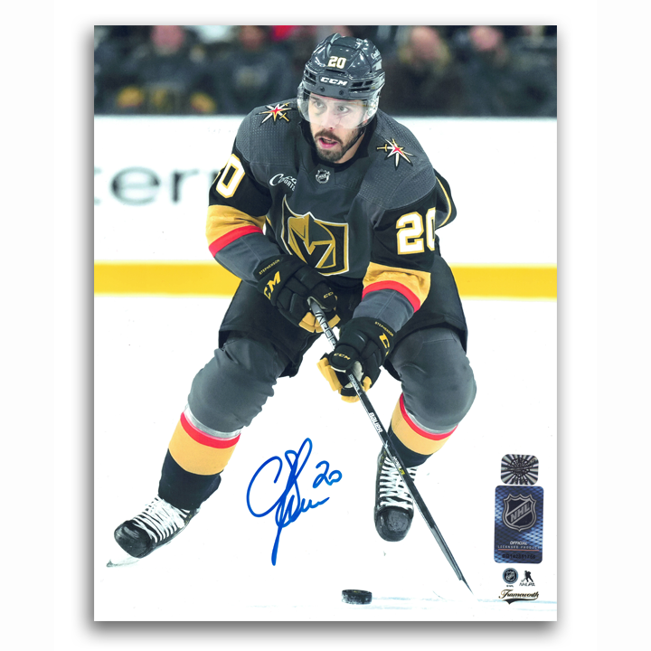 Chandler Stephenson Autographed Vegas Golden Knights Alternate 8x10 Photo