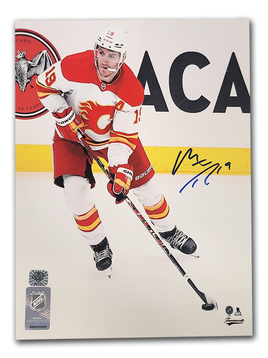 Matthew Tkachuk Calgary Flames Autographed Away 8x10 Photo