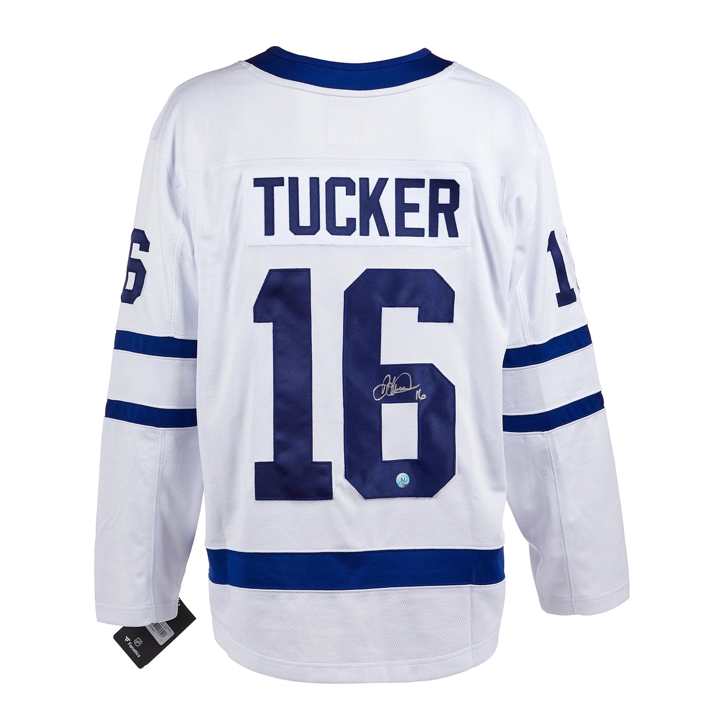 Darcy Tucker Toronto Maple Leafs Signed White Fanatics Jersey