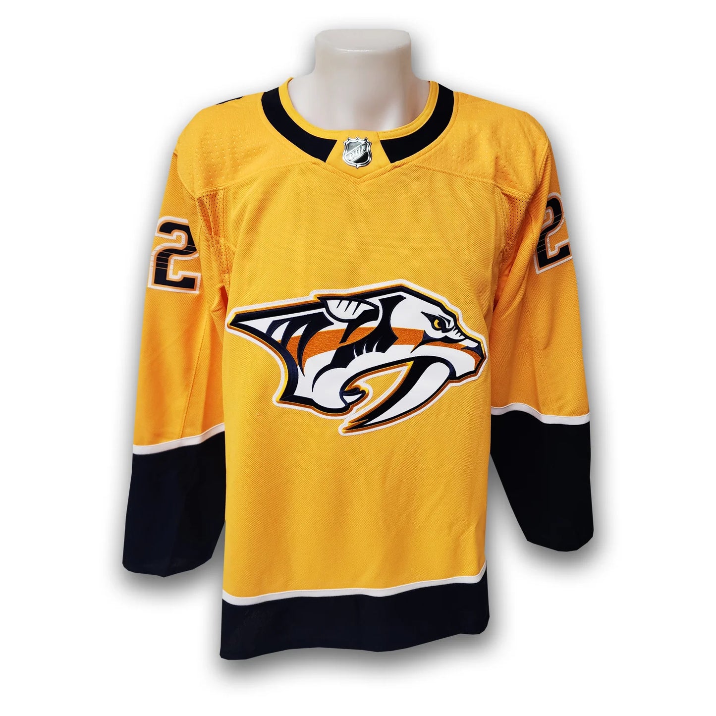 Tyson Barrie Autographed Nashville Predators Adidas Jersey