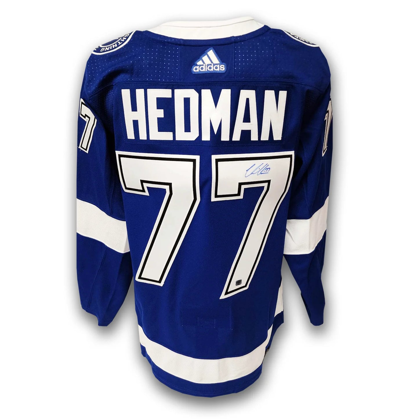 Victor Hedman Autographed Tampa Bay Lightning Adidas Jersey