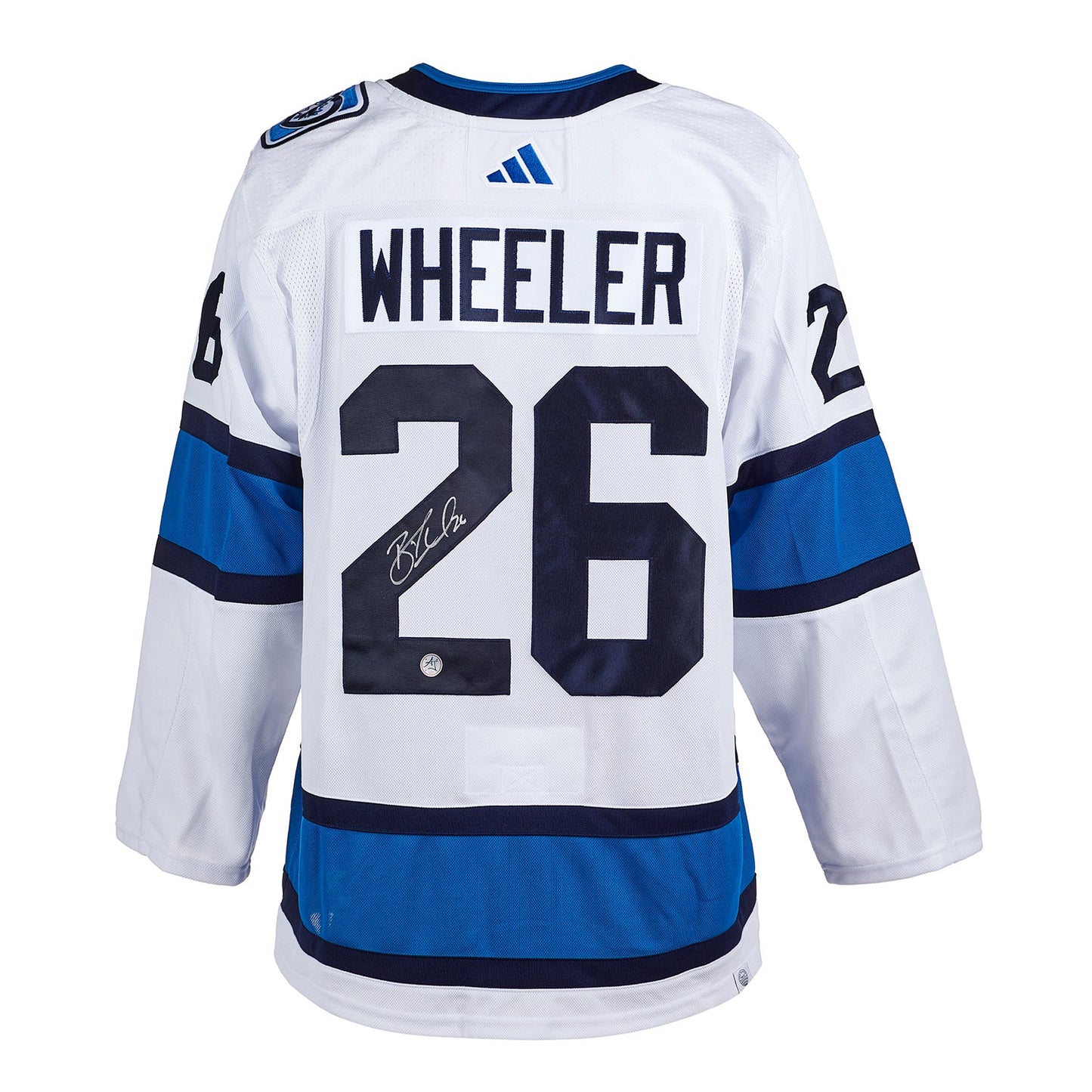 Blake Wheeler Signed Winnipeg Jets Reverse Retro 2.0 adidas Jersey