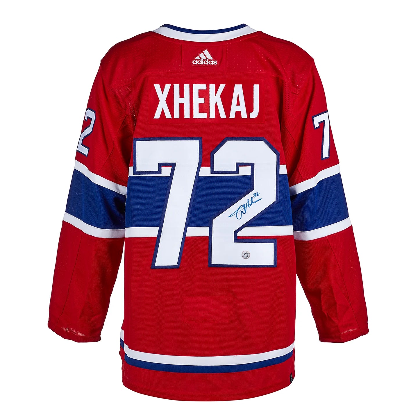 Arber Xhekaj Autographed Montreal Canadiens adidas Jersey