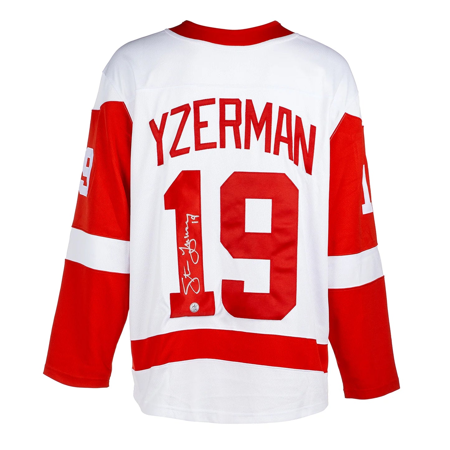 Steve Yzerman Detroit Red Wings Signed White Fanatics Jersey