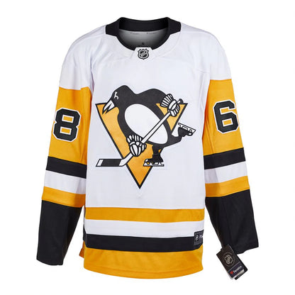 Jaromir Jagr Pittsburgh Penguins Signed White Fanatics Jersey