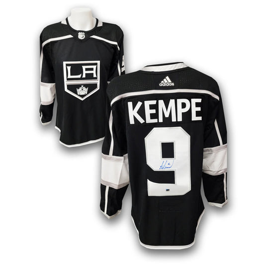 Adrian Kempe Autographed Los Angles Kings Adidas Jersey
