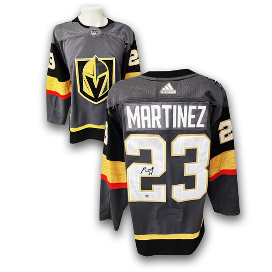Alec Martinez Autographed Vegas Golden Knights Alternate Adidas Jersey