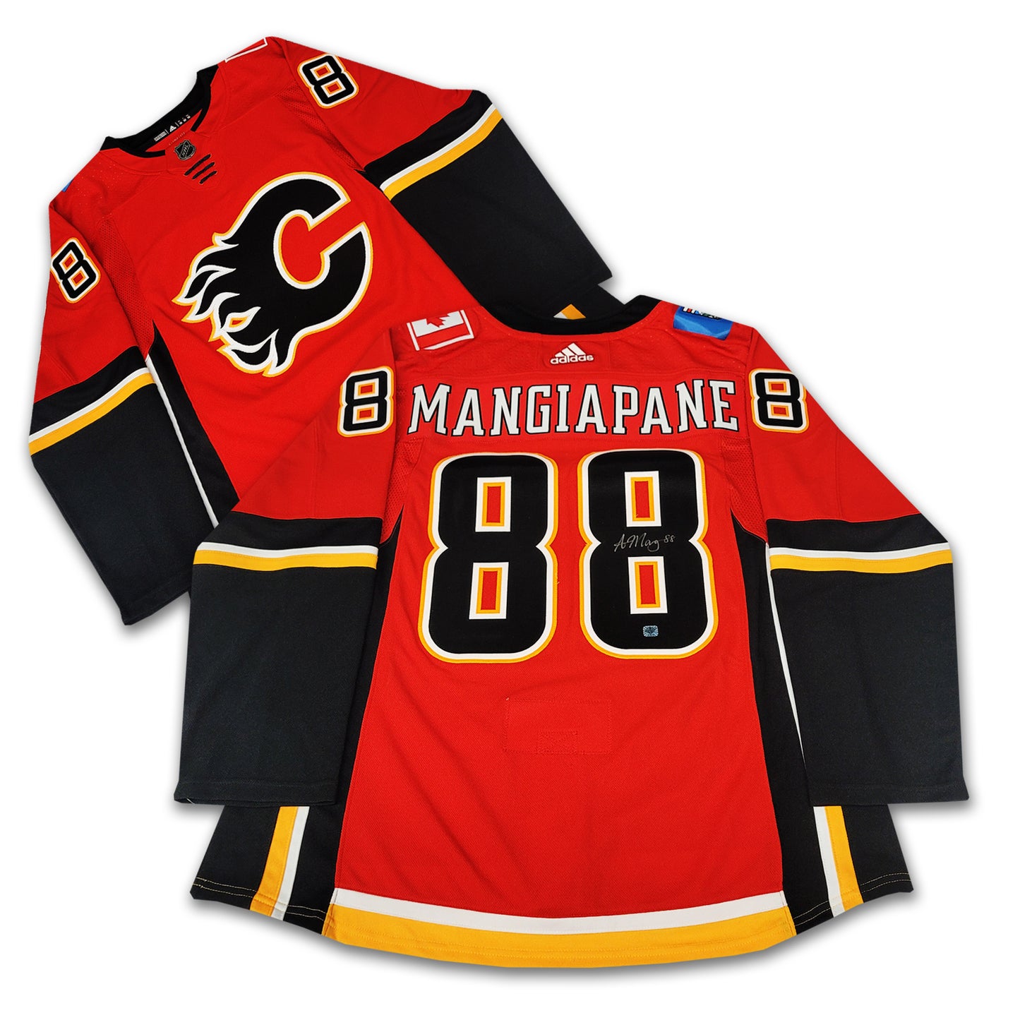 Andrew Mangiapane Calgary Flames Red Alternate Adidas Jersey