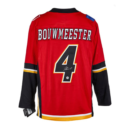 Jay Bouwmeester Calgary Flames Autographed Fanatics Jersey
