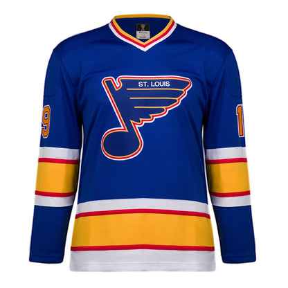 Rod Brind'Amour Autographed St Louis Blues Rookie Fanatics Jersey