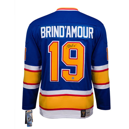 Rod Brind'Amour Autographed St Louis Blues Rookie Fanatics Jersey