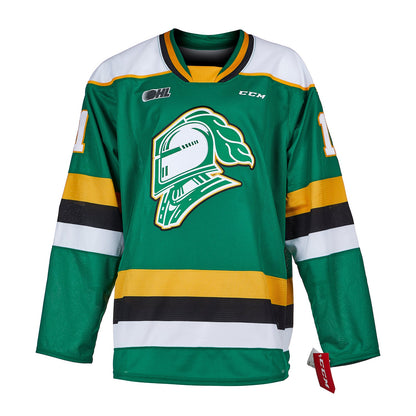 John Carlson London Knights Autographed CHL CCM Jersey