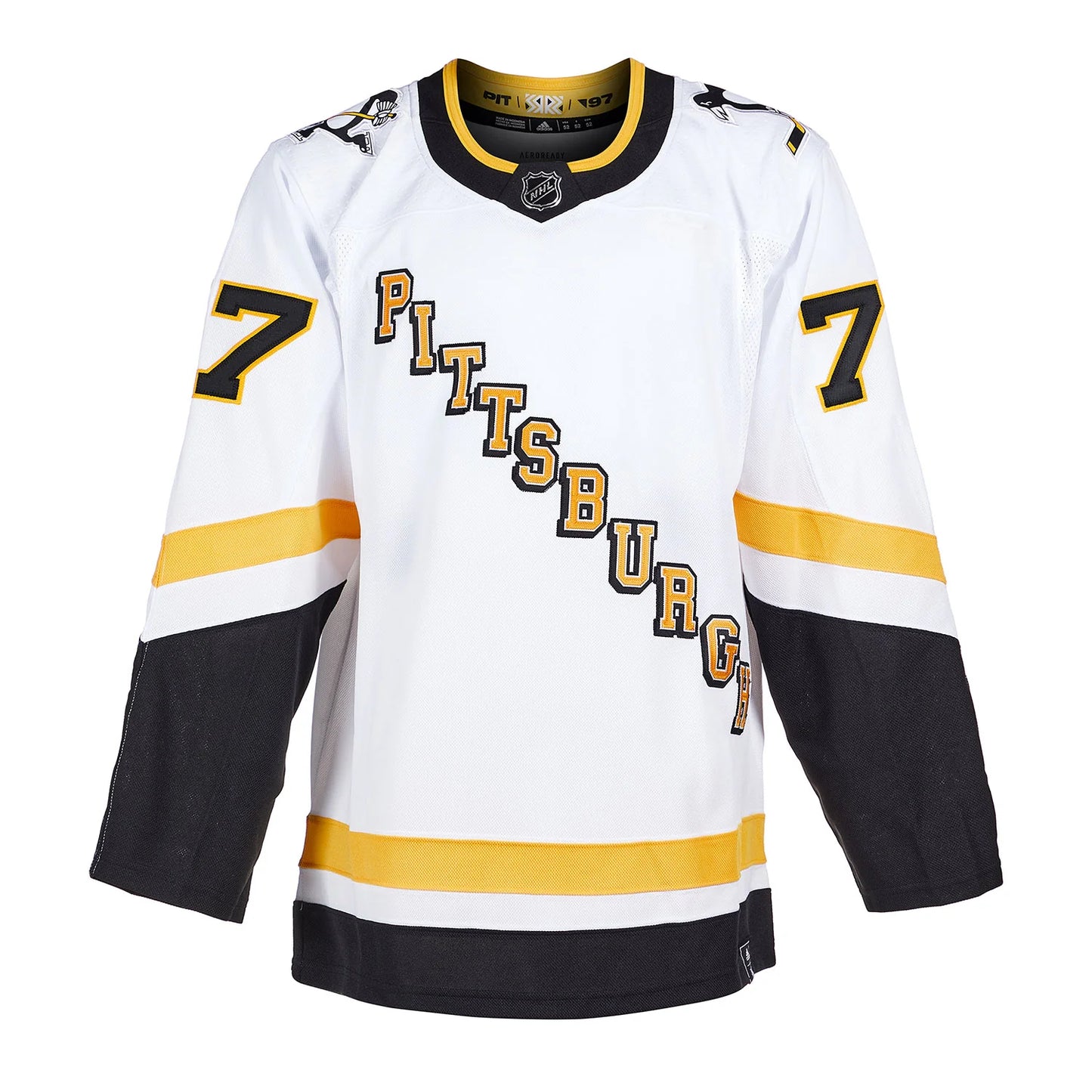 Jeff Carter Pittsburgh Penguins Signed Reverse Retro adidas Jersey