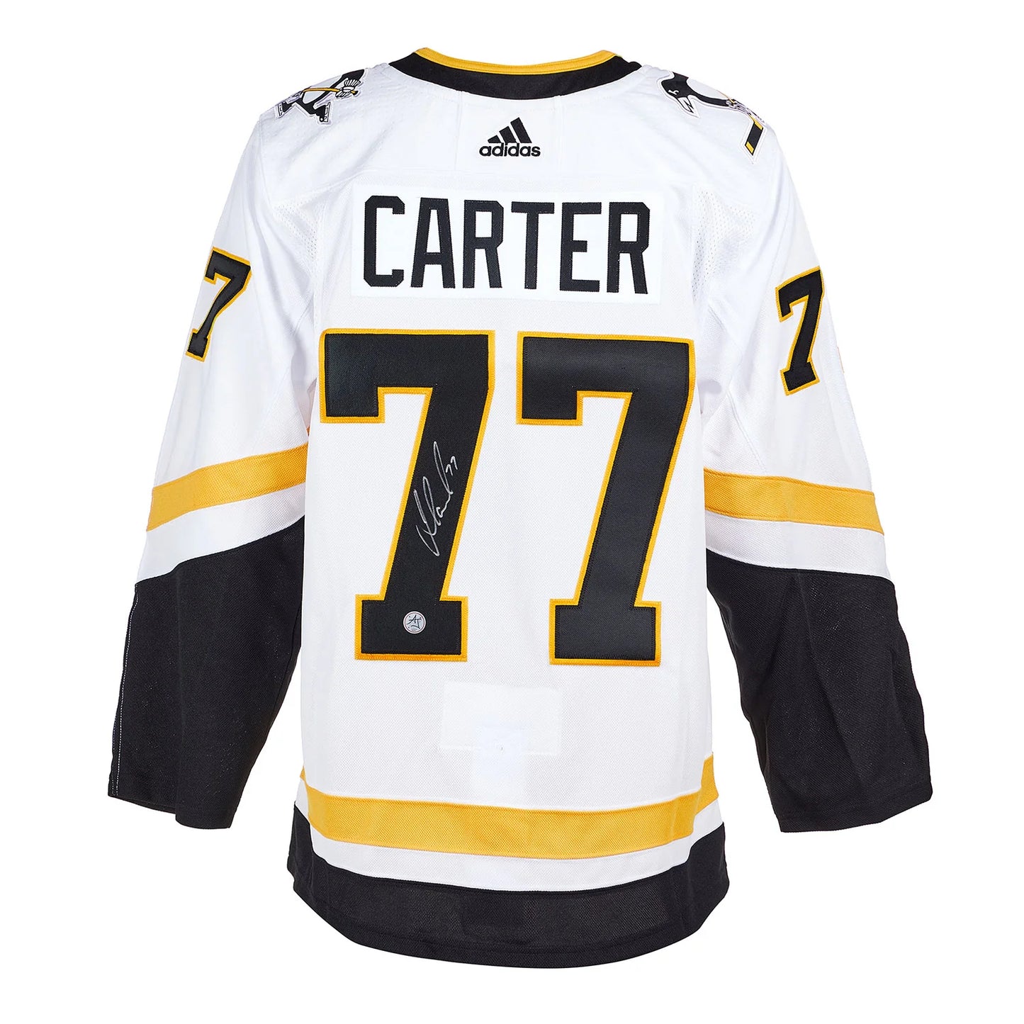 Jeff Carter Pittsburgh Penguins Signed Reverse Retro adidas Jersey