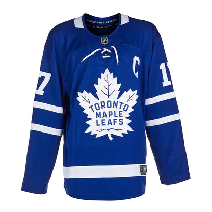Wendel Clark Autographed Toronto Maple Leafs Blue Fanatics Jersey