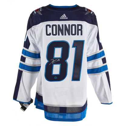 Kyle Connor Winnipeg Jets Signed White adidas Jersey
