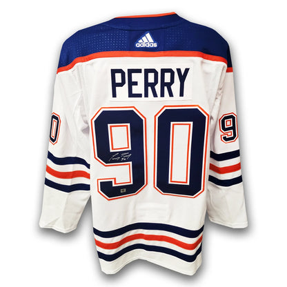 Corey Perry Autographed Edmonton Oilers Away Adidas Jersey