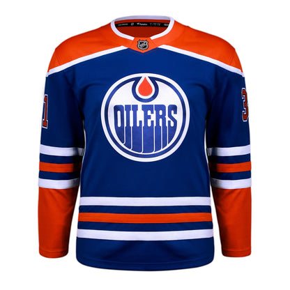 Grant Fuhr Edmonton Oilers Signed Alt Retro Fanatics Jersey