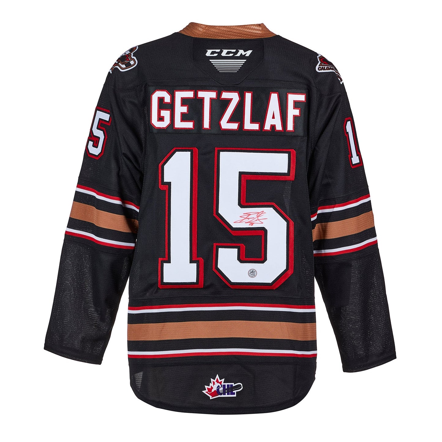 Ryan Getzlaf Autographed Calgary Hitmen CHL CCM Jersey
