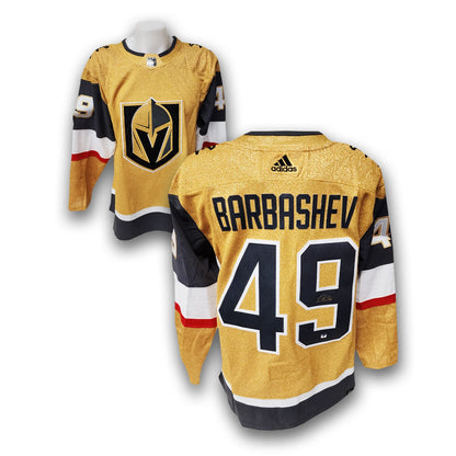 Ivan Barbashev Autographed Vegas Golden Knights Adidas Jersey