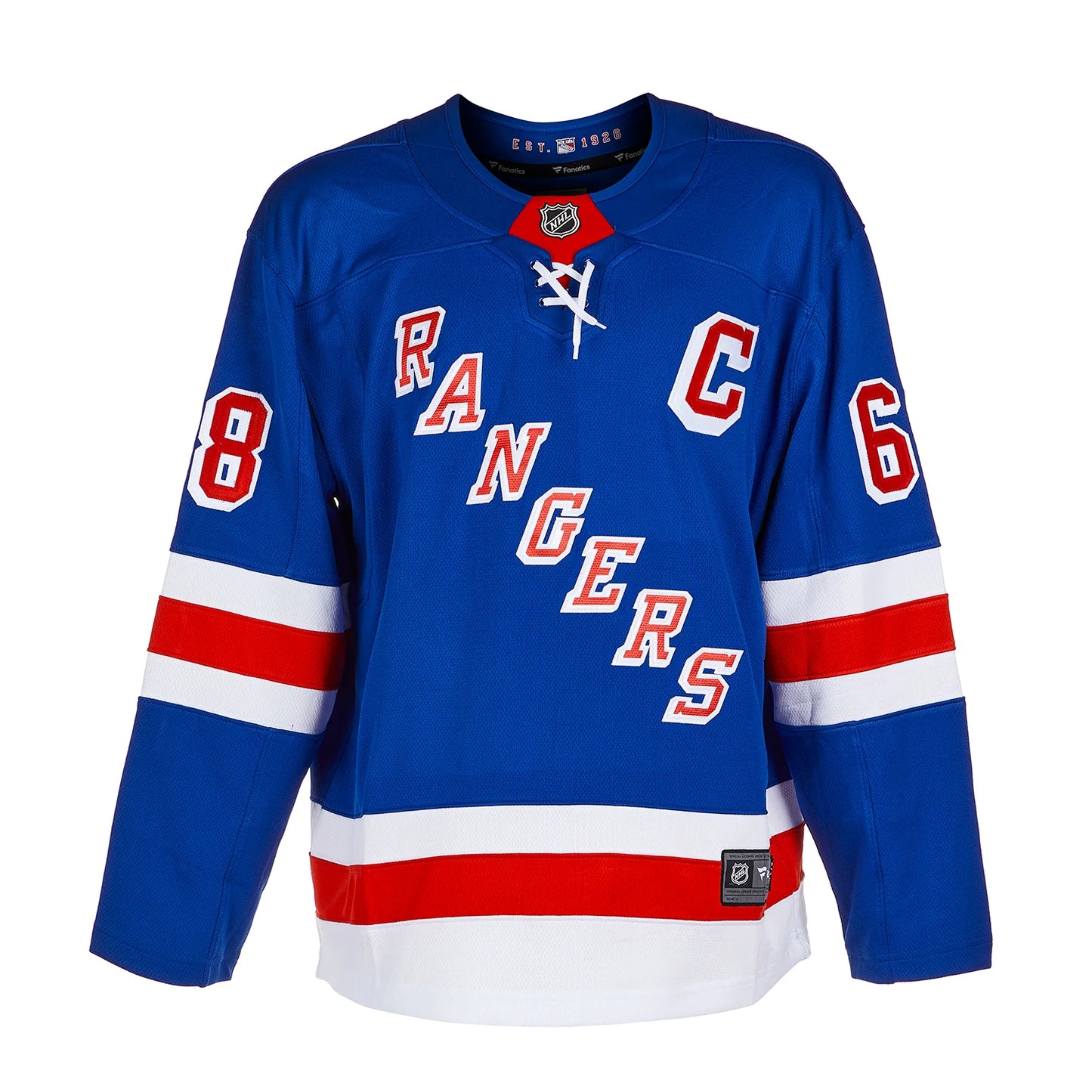 Jaromir Jagr Autographed New York Rangers Fanatics Jersey