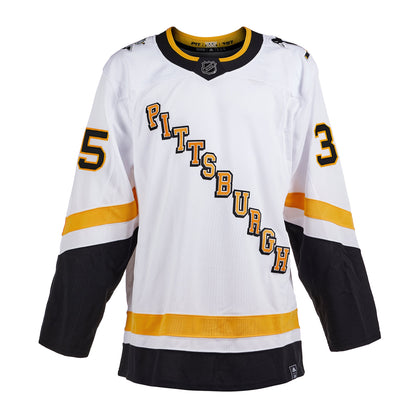 Tristan Jarry Pittsburgh Penguins Autographed Reverse Retro adidas Jersey