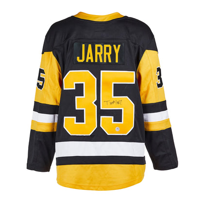 Tristan Jarry Autographed Pittsburgh Penguins Fanatics Jersey