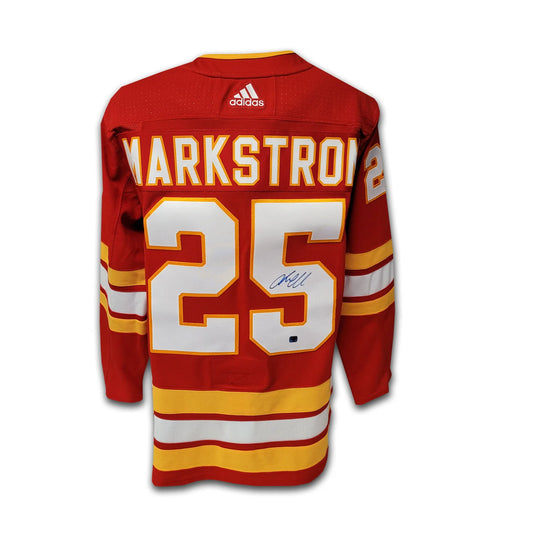 Jacob Markstrom Calgary Flames Red Adidas Jersey