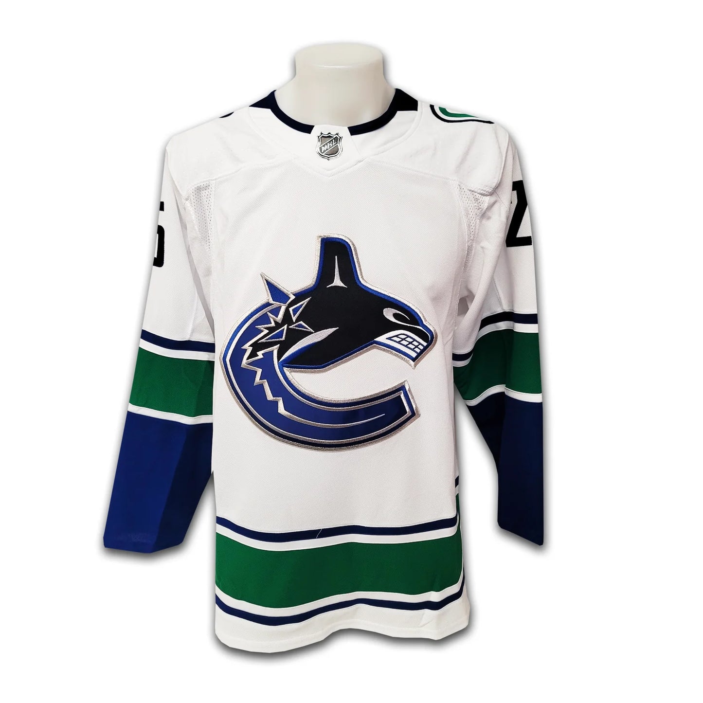 Jacob Markstrom Vancouver Canucks White Adidas Jersey