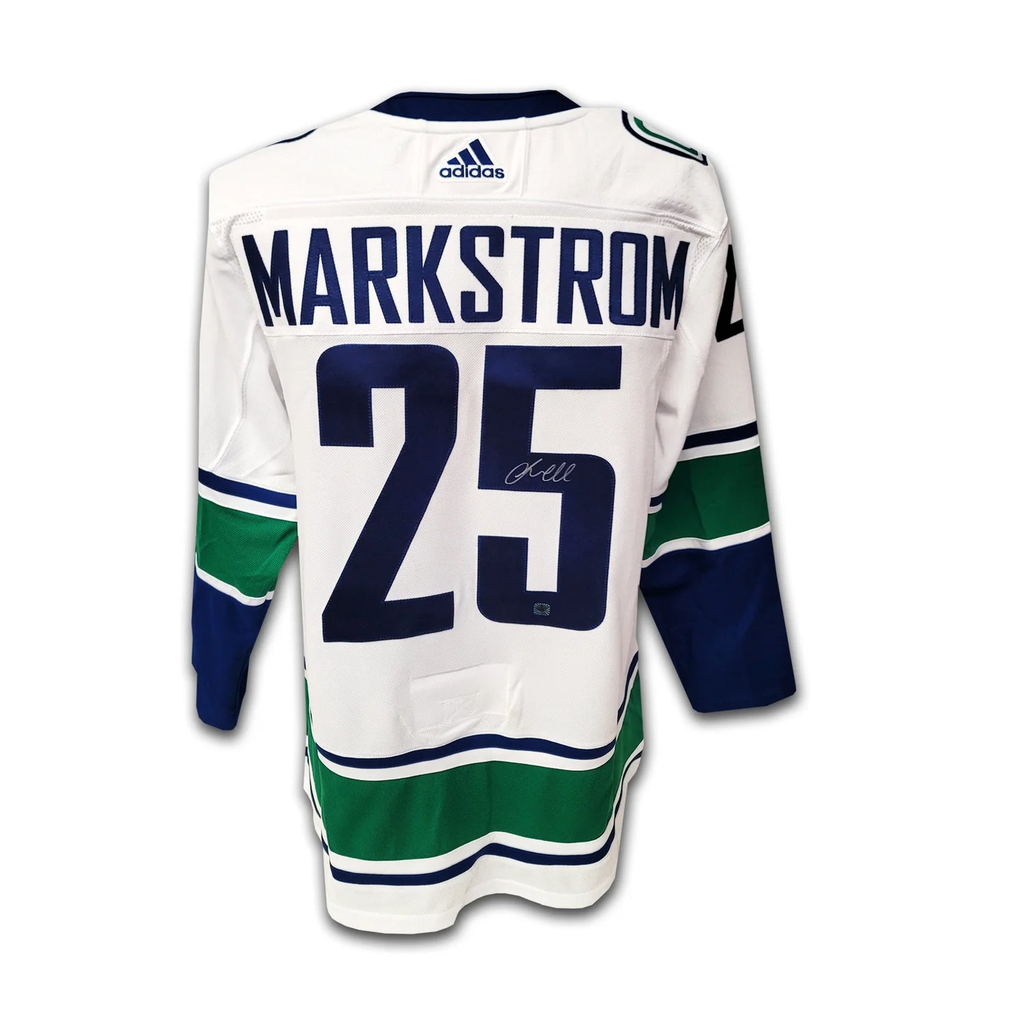 Jacob Markstrom Vancouver Canucks White Adidas Jersey