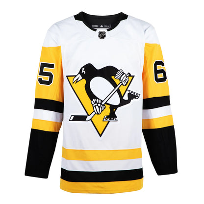 Erik Karlsson Signed Pittsburgh Penguins White adidas Jersey