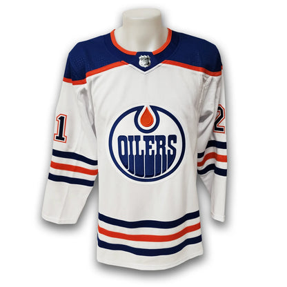 Klim Kostin Autographed Edmonton Oilers Away Adidas Jersey
