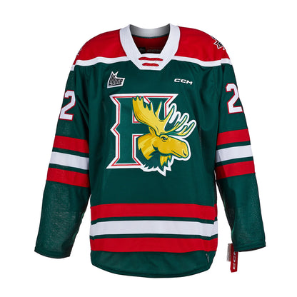 Nathan MacKinnon Signed Halifax Mooseheads CHL CCM Jersey