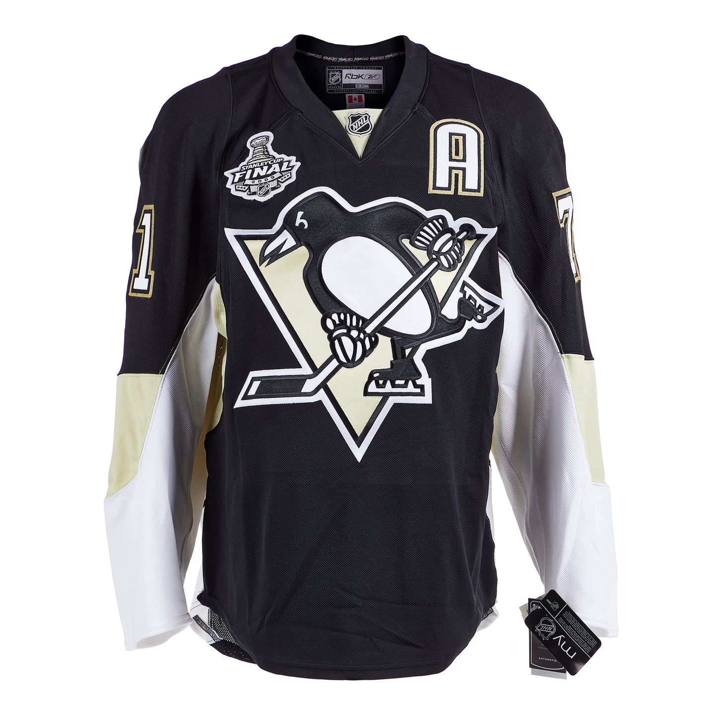 Evgeni Malkin Pittsburgh Penguins Signed 2009 Stanley Cup Reebok On Ice Jersey