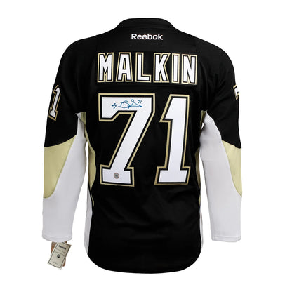 Evgeni Malkin Signed Pittsburgh Penguins Vintage Reebok Jersey