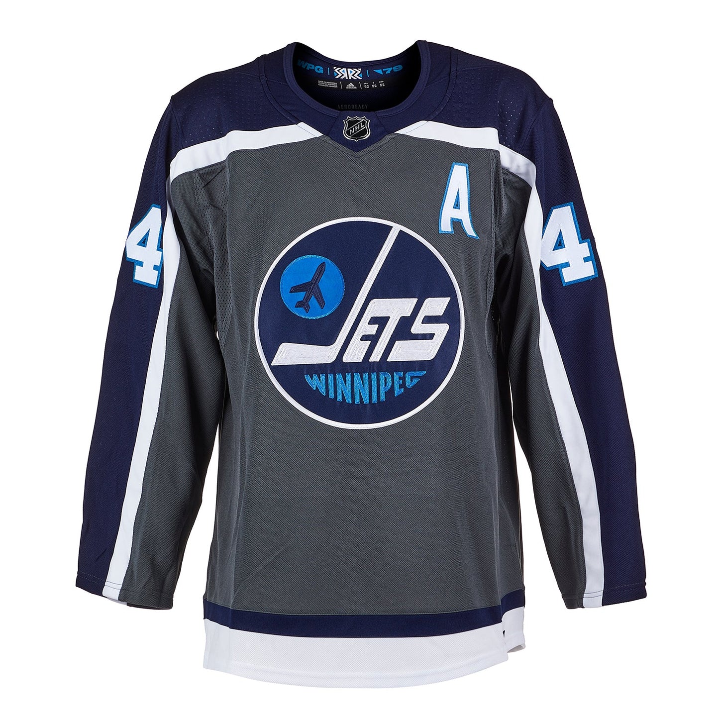 Josh Morrissey Signed Winnipeg Jets Reverse Retro adidas Jersey