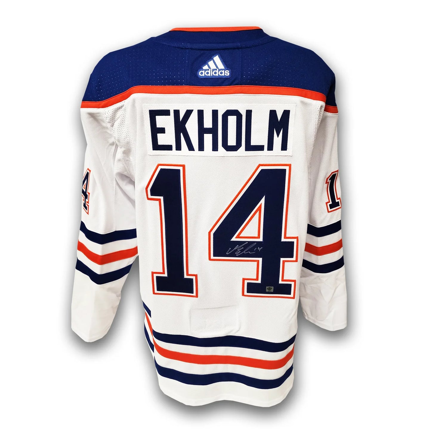 Mattias Ekholm Autographed Edmonton Oilers Away Adidas Jersey