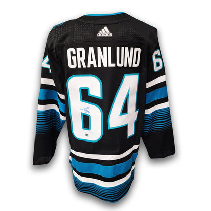 Mikael Granlund Autographed San Jose Sharks Alternate Adidas Jersey