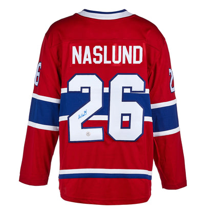 Mats Naslund Autographed Montreal Canadiens Fanatics Jersey