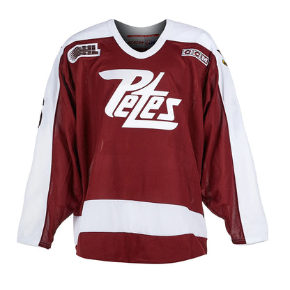 Chris Pronger Autographed Peterborough Petes Retro CCM Jersey