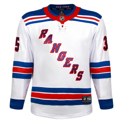 Mike Richter Autographed New York Rangers White Fanatics Jersey