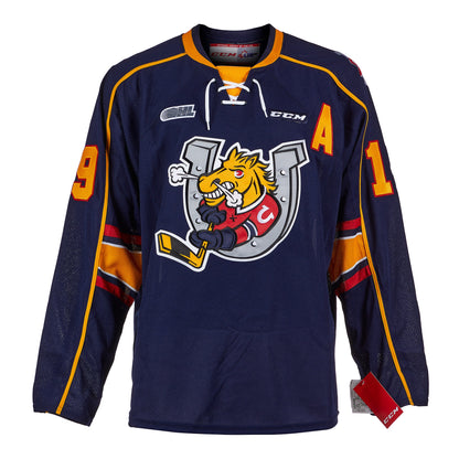 Mark Scheifele Barrie Colts Signed CCM Premier CHL Jersey