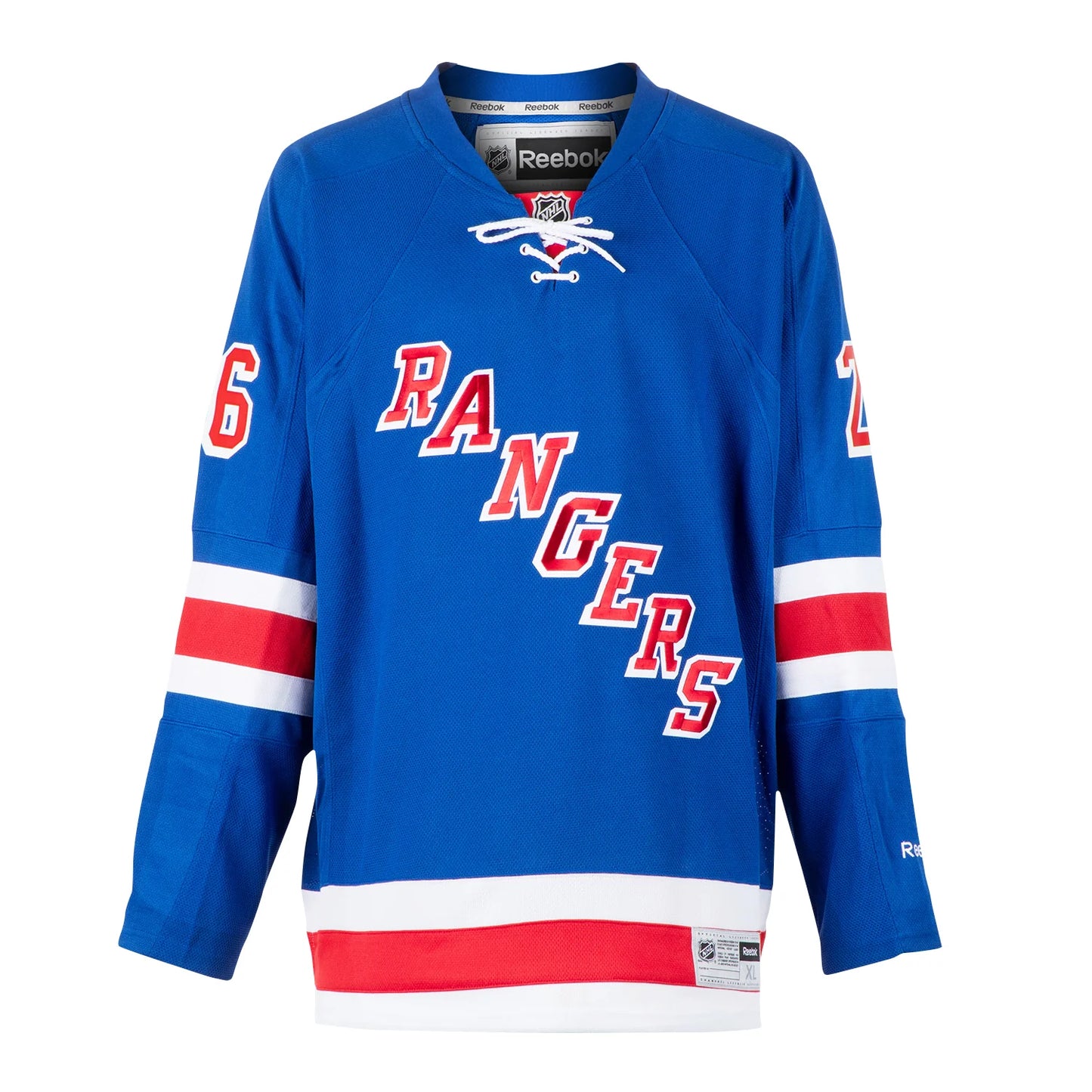 Martin St Louis Signed New York Rangers Vintage Reebok Jersey