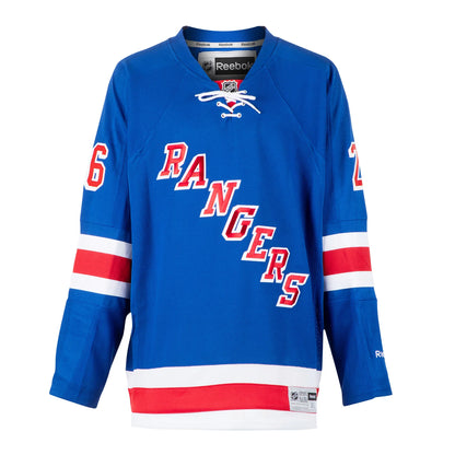 Martin St Louis Signed New York Rangers Vintage Reebok Jersey